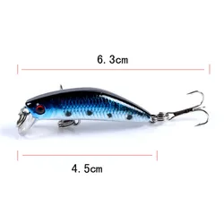 Minnow 4,5cm 2,8g – Señuelo wobbler para lubina y percha