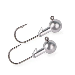 Jig head alto carbono con cabeza inoxidable para vinilo