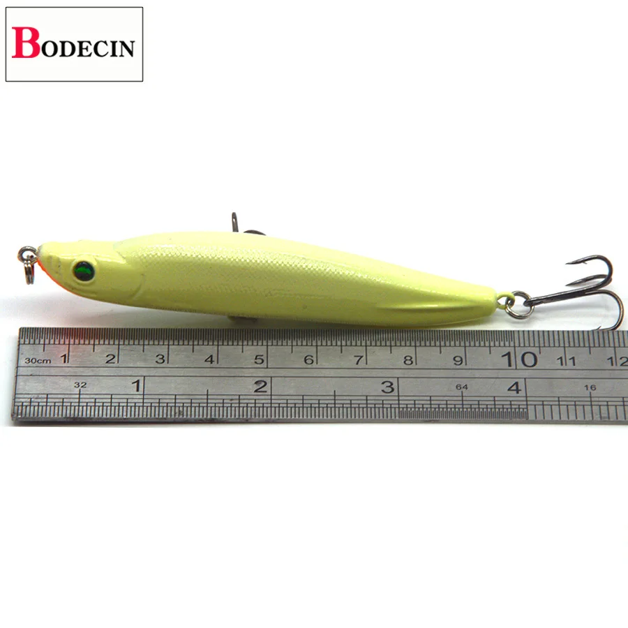 Crankbaits señuelo de Pesca de Mar duro de plástico, cebo láser falso para pececillos artificiales, señuelos de agua salada, 1 pieza - imagen 4