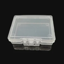 Caja de plástico transparente para almacenamiento de señuelos, contenedor para anzuelos de Pesca, caja de cebo, 100 unidades