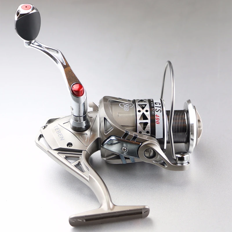 Rueda giratoria de Metal 5,2: 1, rueda de pesca intercambiable para mano izquierda y derecha, vaso de alambre, 8 rodamientos, carrete de pesca de Metal - imagen 2