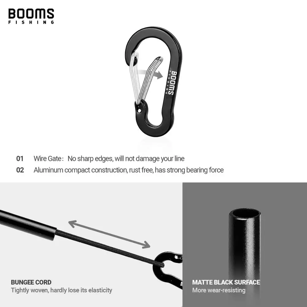 Booms Fishing SH1 Tippet-soporte de carrete, enrollador de sedal, almacenamiento de carrete de pesca, accesorios de herramientas de pesca con mosca - imagen 5
