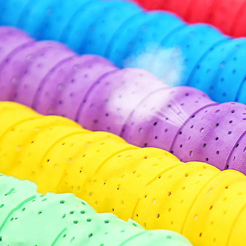 Cinta de envoltura para caña de pescar, cinturón antideslizante que absorbe el sudor, para alargar la raqueta, accesorios de pesca, 5 uds. - imagen 2