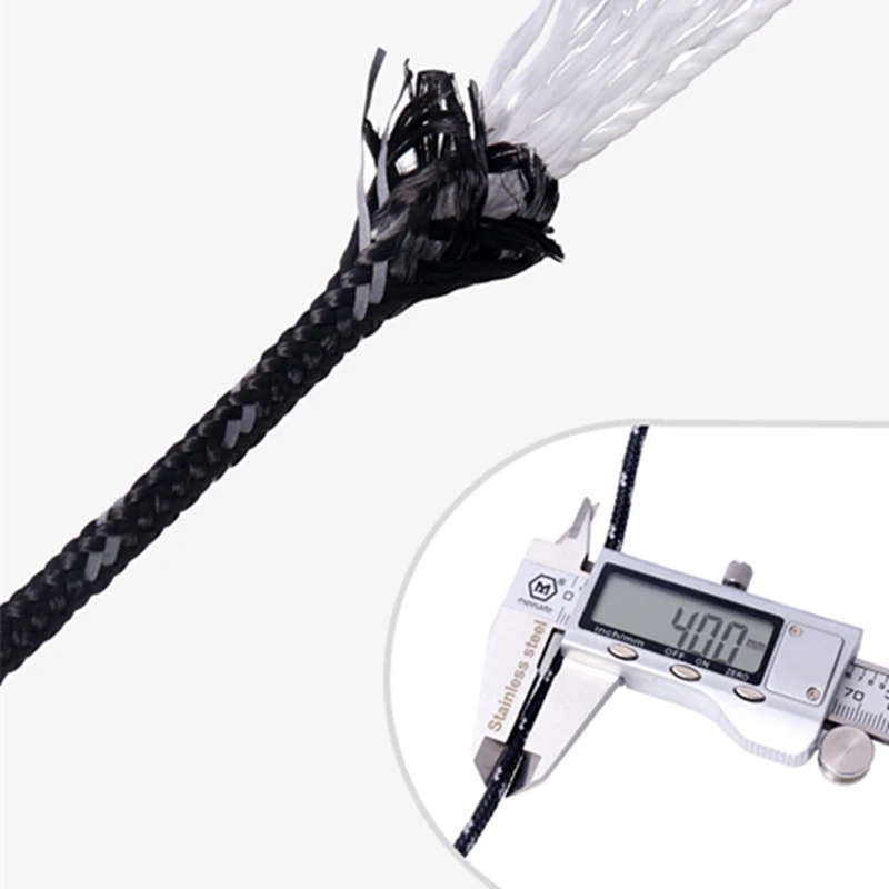 Cuerda de viento para tienda de campaña multifuncional, cuerda reflectante fija para exteriores, ajustador de hebilla, accesorios de acampada, 4 Uds. - imagen 2