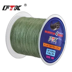 FTK 114M Hilo trenzado PE multifilamento para pesca