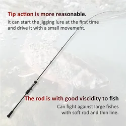 Caña Jigging Lento Noeby 1,93m Baitcast M ML