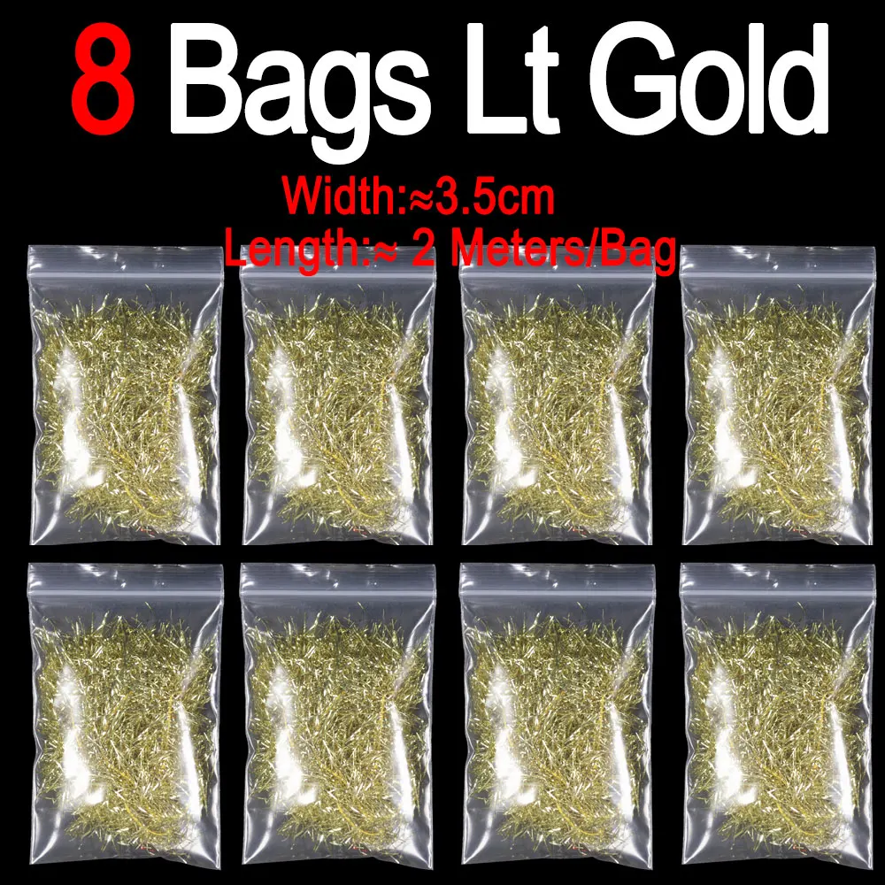 8 Bags Lt Gold