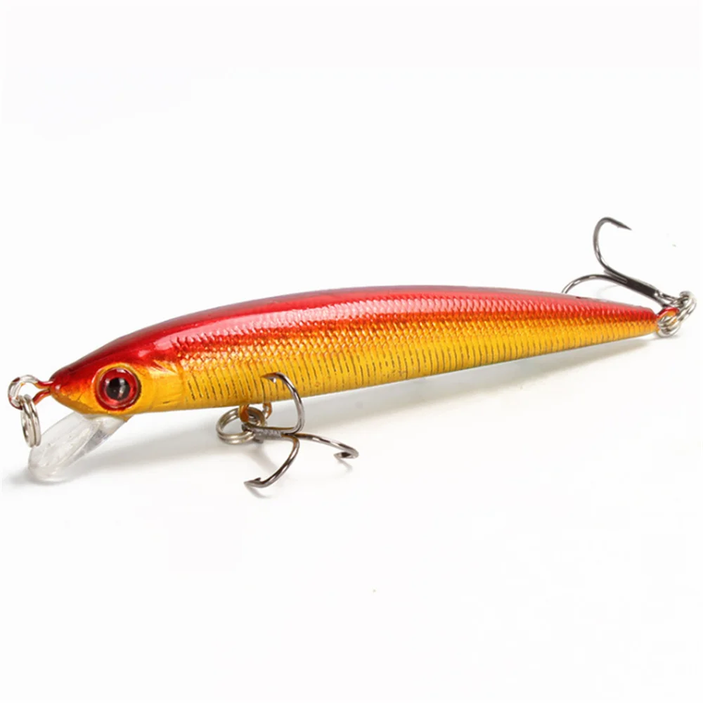 Señuelos de Pesca de pececillos, 1 unidad, 8,5 cm, 6,2g, Wobblers, Crankbait, cebo duro Artificial con anzuelos, aparejos de pesca Swimbait - imagen 2