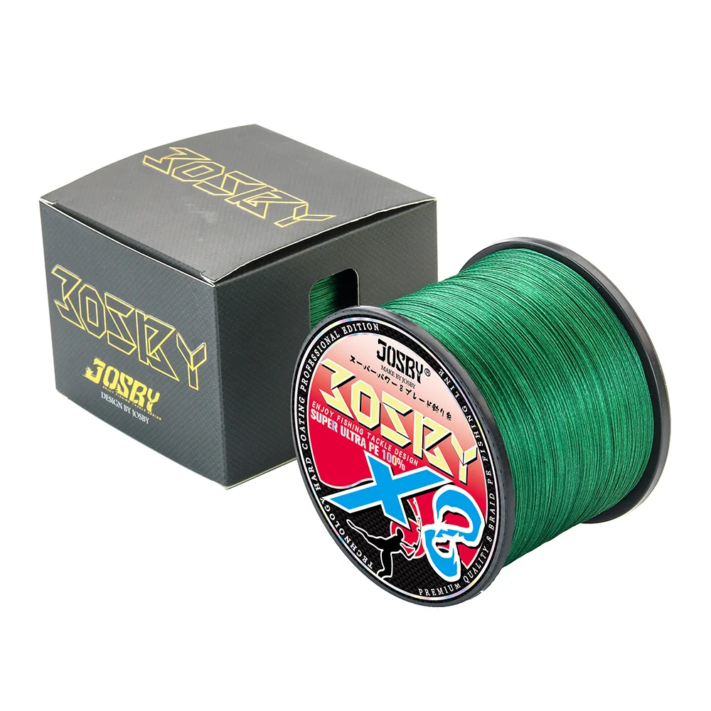 JOSBY-sedal de Pesca trenzado japonés, 8 hebras, 300M, multifilamento de PE, para agua salada, carpa, Wire18LB-66LB, accesorios para Pesca - imagen 4