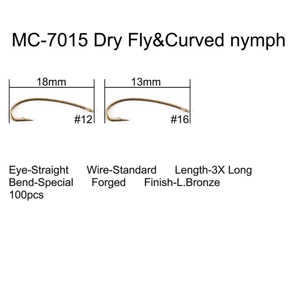 7015 Dry Curved Nymp