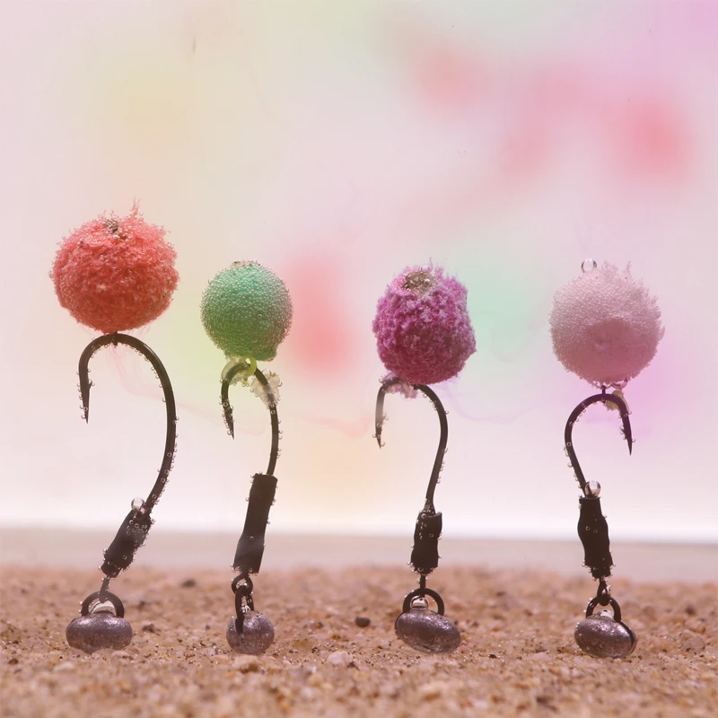 Bimoo-señuelo de pesca de carpa para el cabello, 12mm, 14mm, 6 sabores - imagen 4