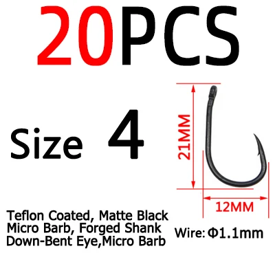 20pcs  Size 4