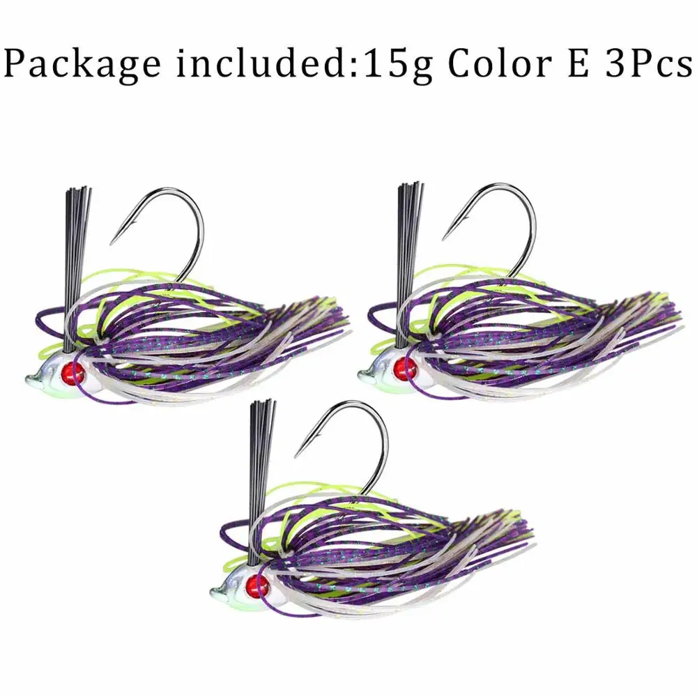 3pcs 15g Color E