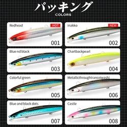Wobbler Hunthouse Tungsten Minnow flotante para lubina y pez azul