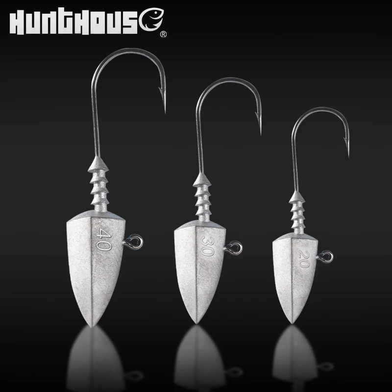 Hunthouse Jig Heads Fundición larga para vinilos
