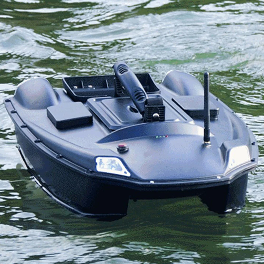 Barco de cebo de pesca con GPS, aro de pesca de carpa de gran tolva, poste de cebo, barco de cebo de carga de 3KG, barco de juguete con Control remoto, batería de 10400mAh - imagen 2
