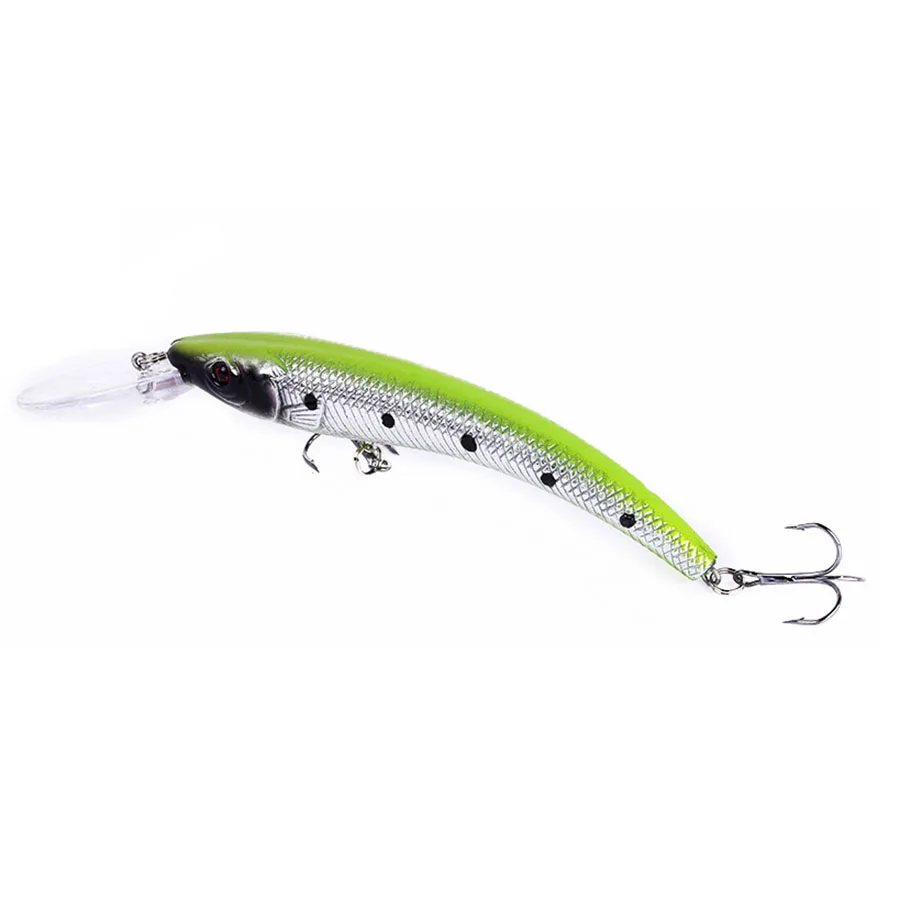 Señuelo de pesca Wobbler de 15,5 cm y 15,3g, cebo Artificial para carnada, pececillo grande, Crankbait, Peche, lubina, curricán, Lucio, carpa, Kosadaka, 1 unidad - imagen 4
