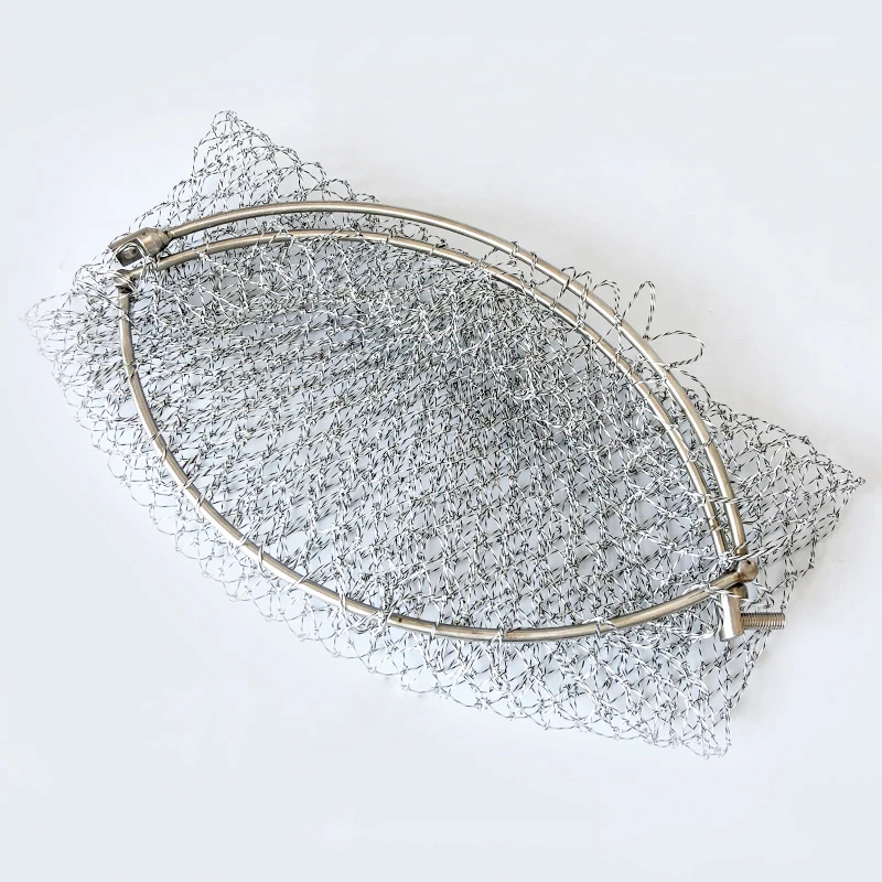 Lawaia-Red de inmersión de pesca plegable, Red de bolsillo de acero inoxidable, antienvejecimiento, equipo de pesca - imagen 3