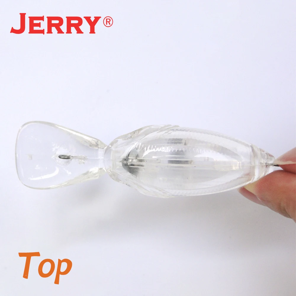 Jerry Atalanta-SEÑUELOS DE plástico duro, 10 piezas, 9g, sin pintar, ultraligeros, enchufe flotante, Señuelos de Pesca, Wobbler - imagen 4