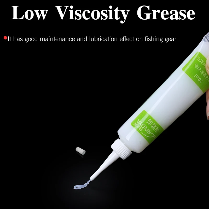 TSURINOYA-aceite de mantenimiento de Castinig, carrete giratorio, rodamiento de grasa, lubricante, engranaje de aceite, herramienta de mantenimiento de grasa protectora - imagen 5