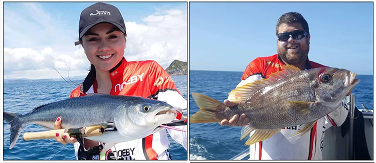 Aventuras de pesca que captan atún a rayas y amarillos