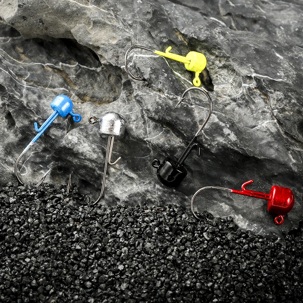 JOHNCOO JigHead Ned-Rig para vinilo – Perca, lubina y trucha - imagen 5