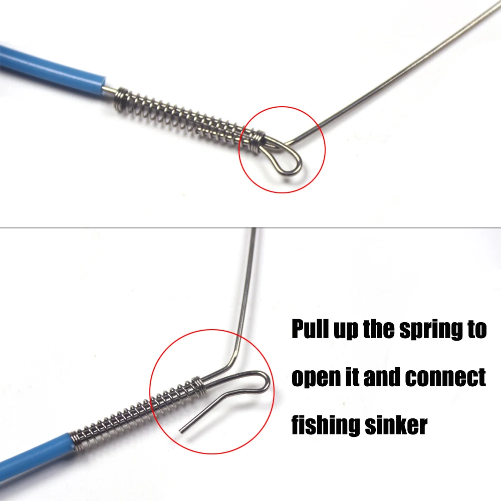 Elllv 20pcs Saltwater Fishing Rig Arms Branches with Swivels Stainless Wire Arms Balance  20cm 30cm 40cm - imagen 5