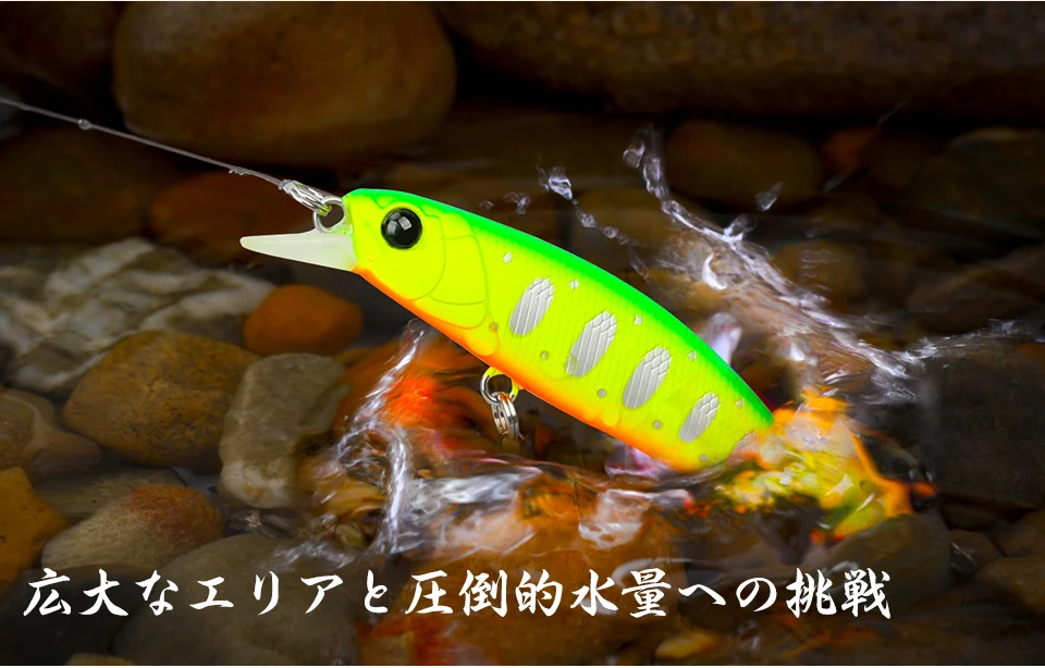 Hundimiento Minnow - Aplicación en Pike Bass