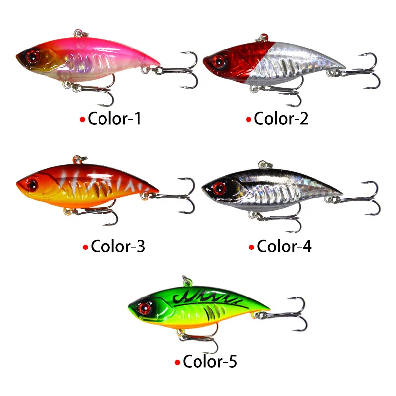 Señuelo de pesca Artificial, aparejos de pesca de mimbre, equilibrador de lubina, 1 pieza, VIB, 6,5 cm, 11g - imagen 3