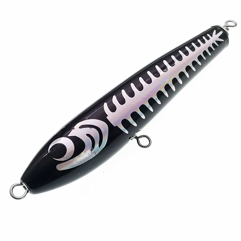 SWOLFY-señuelo de pesca de superficie GT, señuelo duro de pez payaso, lápiz de mar profundo, superficie de arrastre, 57G/17,5 CM, 2 uds. - imagen 5