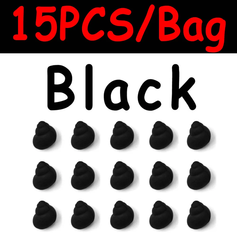 15PCS Black