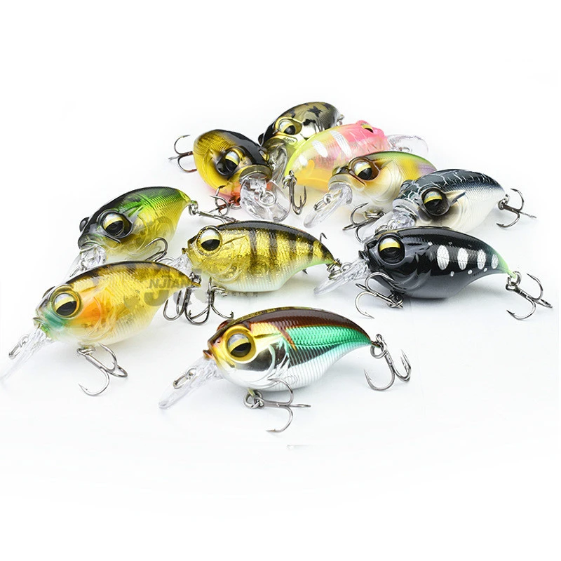 Crankbait-señuelo de pesca con manivela para trucha, cebo flotante de alta calidad, peso de 48mm/11g, Wobbler japonés para buceo, aparejos de cebo de 1,3 m - imagen 2