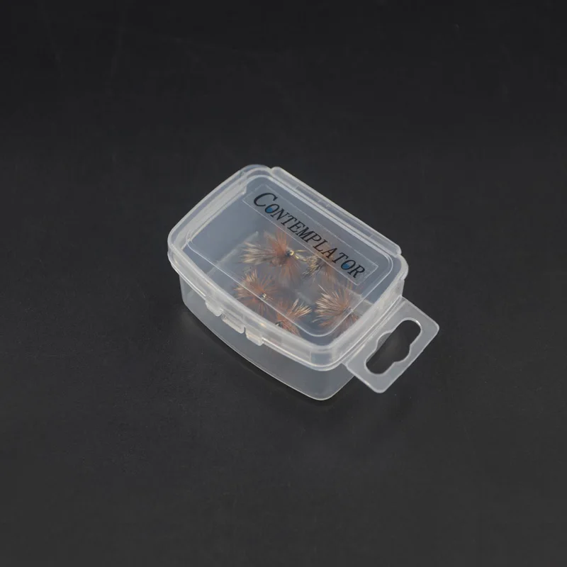 CONTEMPLADOR 5 piezas 14 # Pelo de ciervo Sedge mosca seca moscas de trucha buen patrón versátil moscas flotantes de salmón Señuelos de pesca con mosca - imagen 5