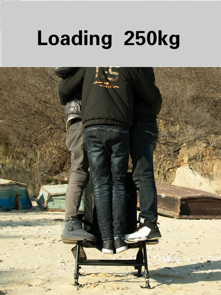 Silla de pesca de estilo europeo, asiento de pesca reclinable multifuncional, plegable, mesa para todo terreno - imagen 2