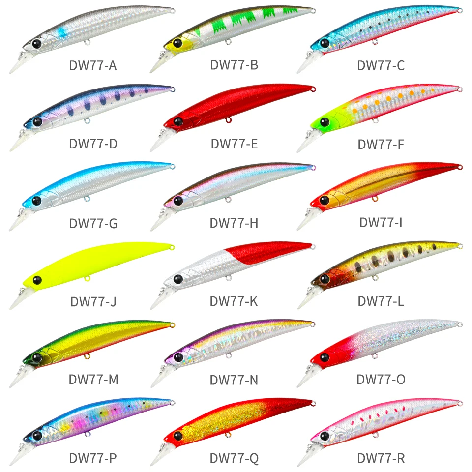 Tsurinoya DW77 Minnow – 110mm 22g para Trucha y Lubina - imagen 2