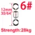 size6 100pcs 1box