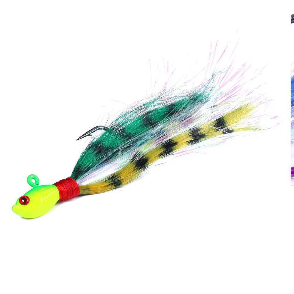 Señuelo de plantilla de Metal de 7g -82g, plantilla lenta, fundición a tierra, señuelo de Jigging, trucha, cuchara de pescado, plantillas de cola de cervatillo, cebo duro para lubina - imagen 2