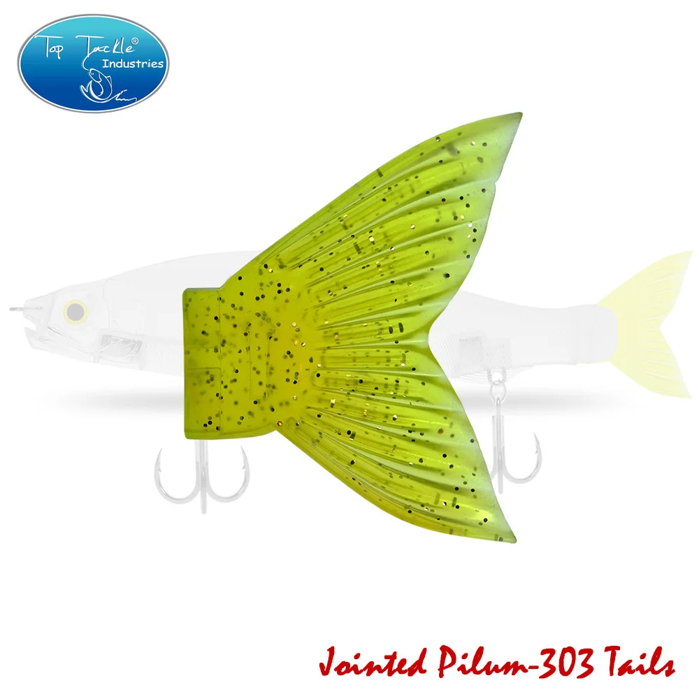 Cola suave para CF LURE "PILUM", 303mm, 350mm, giro de 360 grados, 280mm, señuelo articulado, cebo de natación - imagen 3