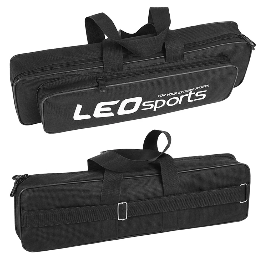 LEO-bolsa deportiva para caña de pescar, bolsa de aparejos de pesca de invierno, portátil, para caña de pescar, carrete, herramienta, estuche de transporte, bolsa de viaje, 2020 - imagen 2
