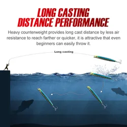 NOEBY Pencil Sinking Stickbait 46g - Señuelo para pesca costera
