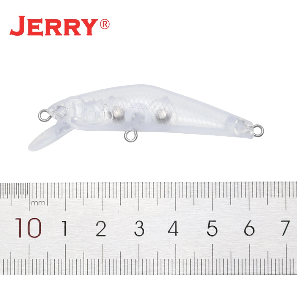 Señuelo de pesca de roca Artificial, anzuelo duro para buceo profundo, Jerkbait, Fishing, Jerry Pan, Micro Minnow, Area, trucha, lubina, Wobbler, 45, 55mm