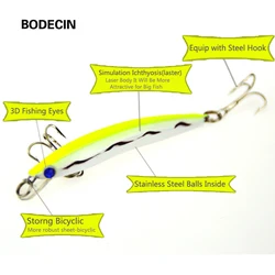 Wobbler 8cm 5G – Señuelo para Carpa de Curricán Marino