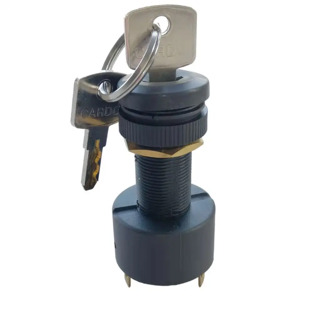 Marine Rv Boot Universele Ontsteking Starter Sleutel Schakelaar Vat Met Rubber Stofkap 10A - imagen 4