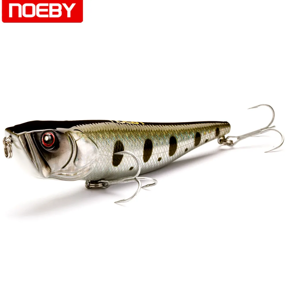 NOEBY-señuelo de pesca de lápiz Topwater, superficie flotante Wobbler, cebos duros artificiales, aparejos Wobblers, 100mm, 18g - imagen 5