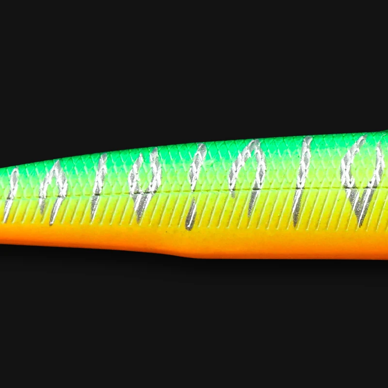 Señuelo de pesca Wobbler 95mm 6,5g Jerkbait rodante suspendido Minnow Bass Pike cebo aparejos de pesca Wobblers para Lucio - imagen 3