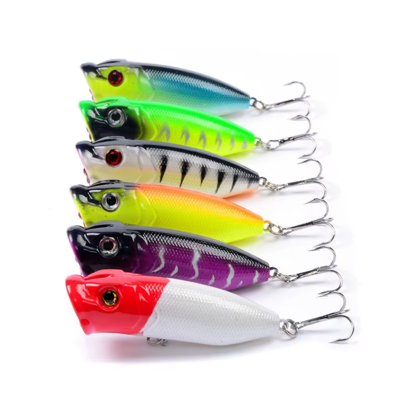 Senuelo Topwater Popper - Wobblers de superficie plastico - imagen 5