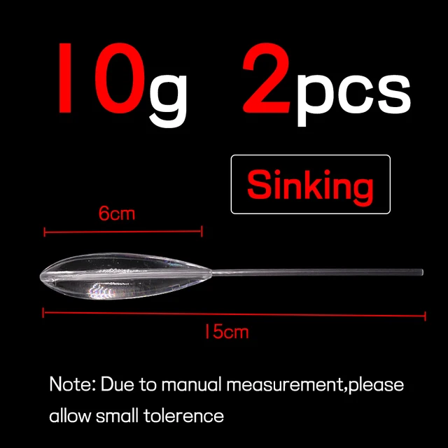 Sinking 2pcs 10g