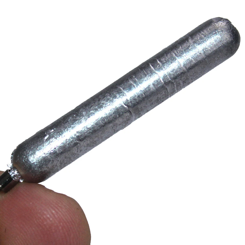 10 unids/lote, plomo de pesca para verter, 5/7/10/12/15/18g, cebos cilíndricos para carpa, plomos giratorios, accesorios para aparejos de pesca de mar - imagen 5