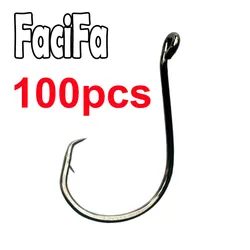 Anzuelo Jig Carpa Offset Círculo – Acero Alto en Carbono, Gran Púa