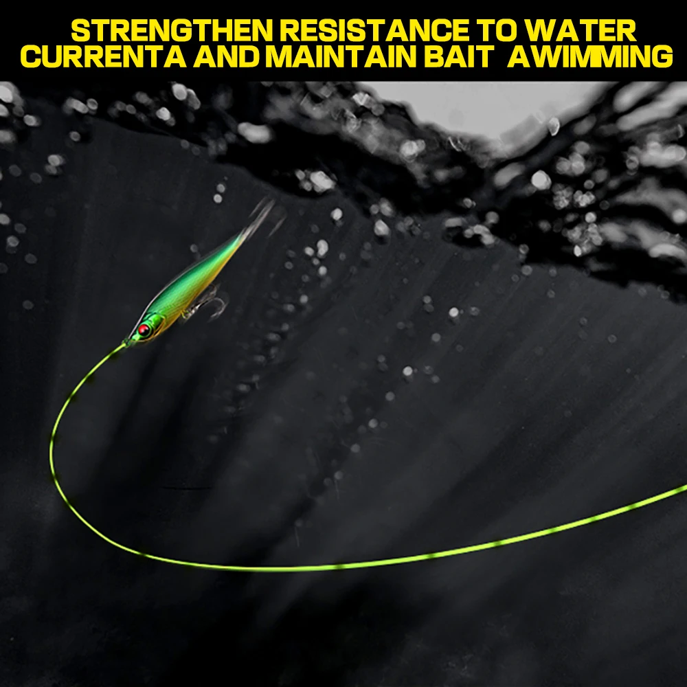 Mejore su experiencia de pesca con cebo duradero y ganchos resistentes al agua